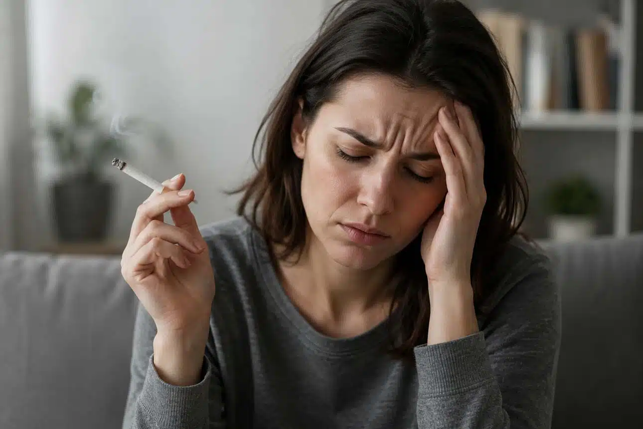 cigaretės ir migrena laserOstop metimas rūkyti nustoti rūkyti mesti rūkyti